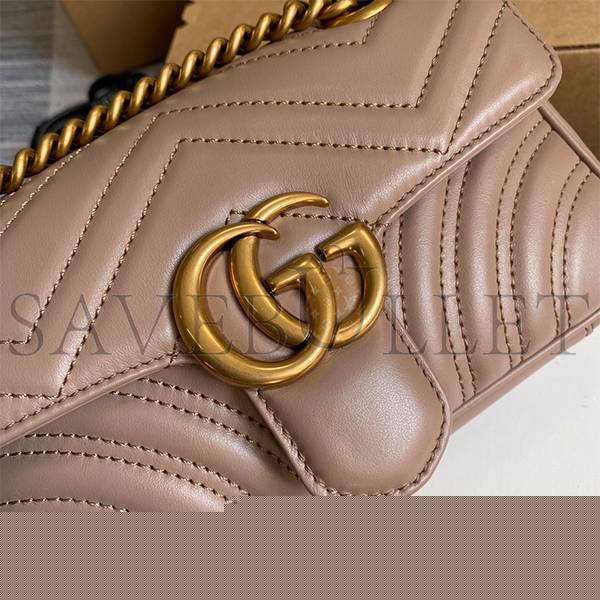 G*u*i marmont matelassÉ mini bag 446744 dtdit2 (23*14*6cm)